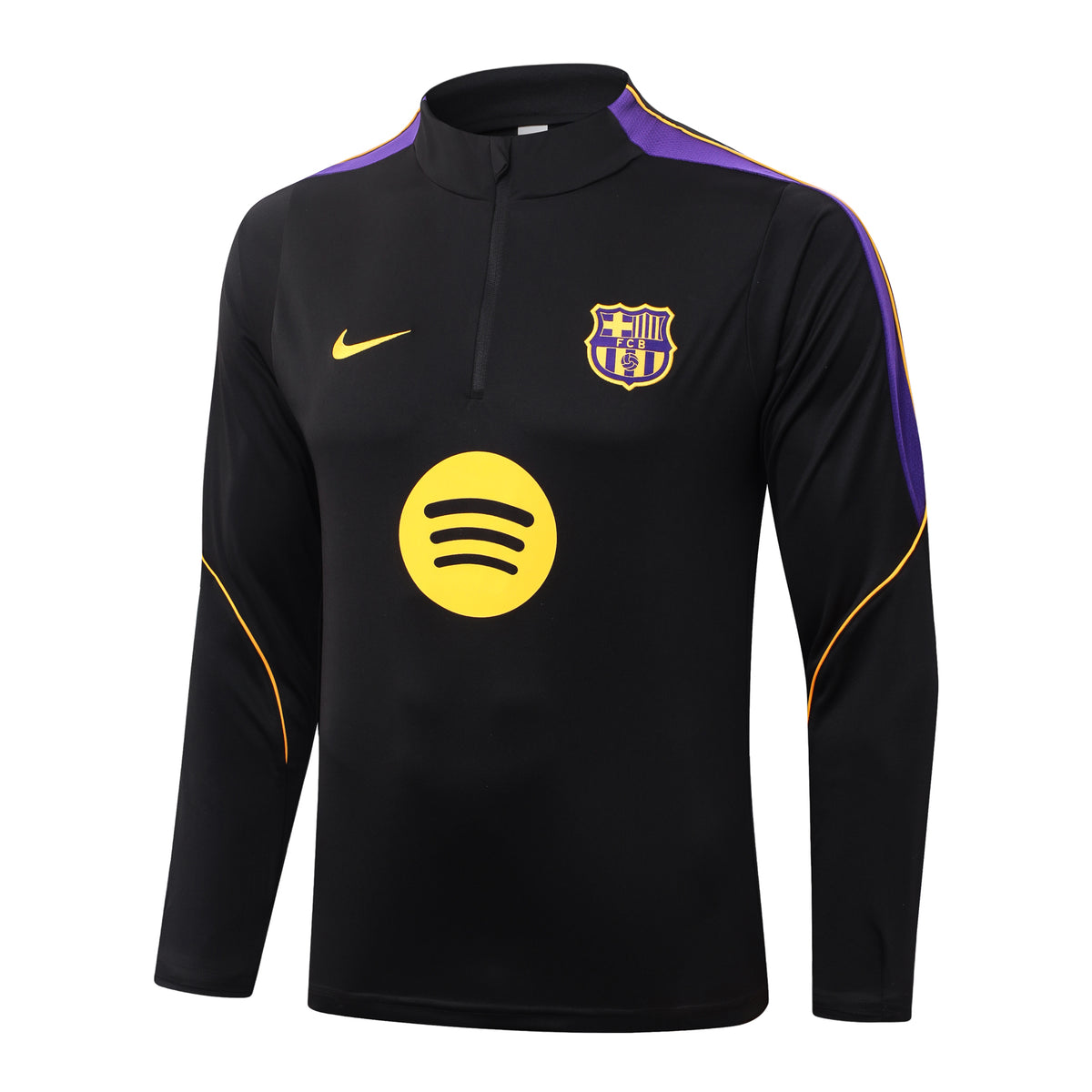 FC Barcelona 26/27 Training Set – Black/Purple/Gold