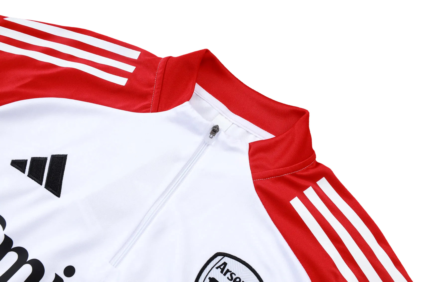 Men’s Arsenal FC Training Tracksuit White/Black/Red