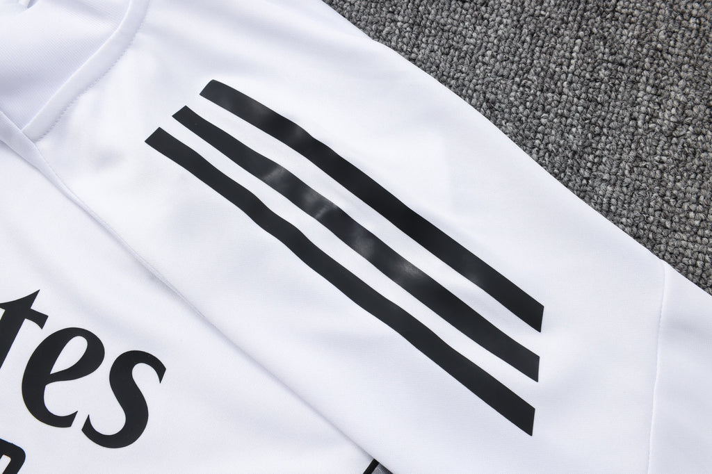 Men’s Real Madrid Training Tracksuit White/Grey
