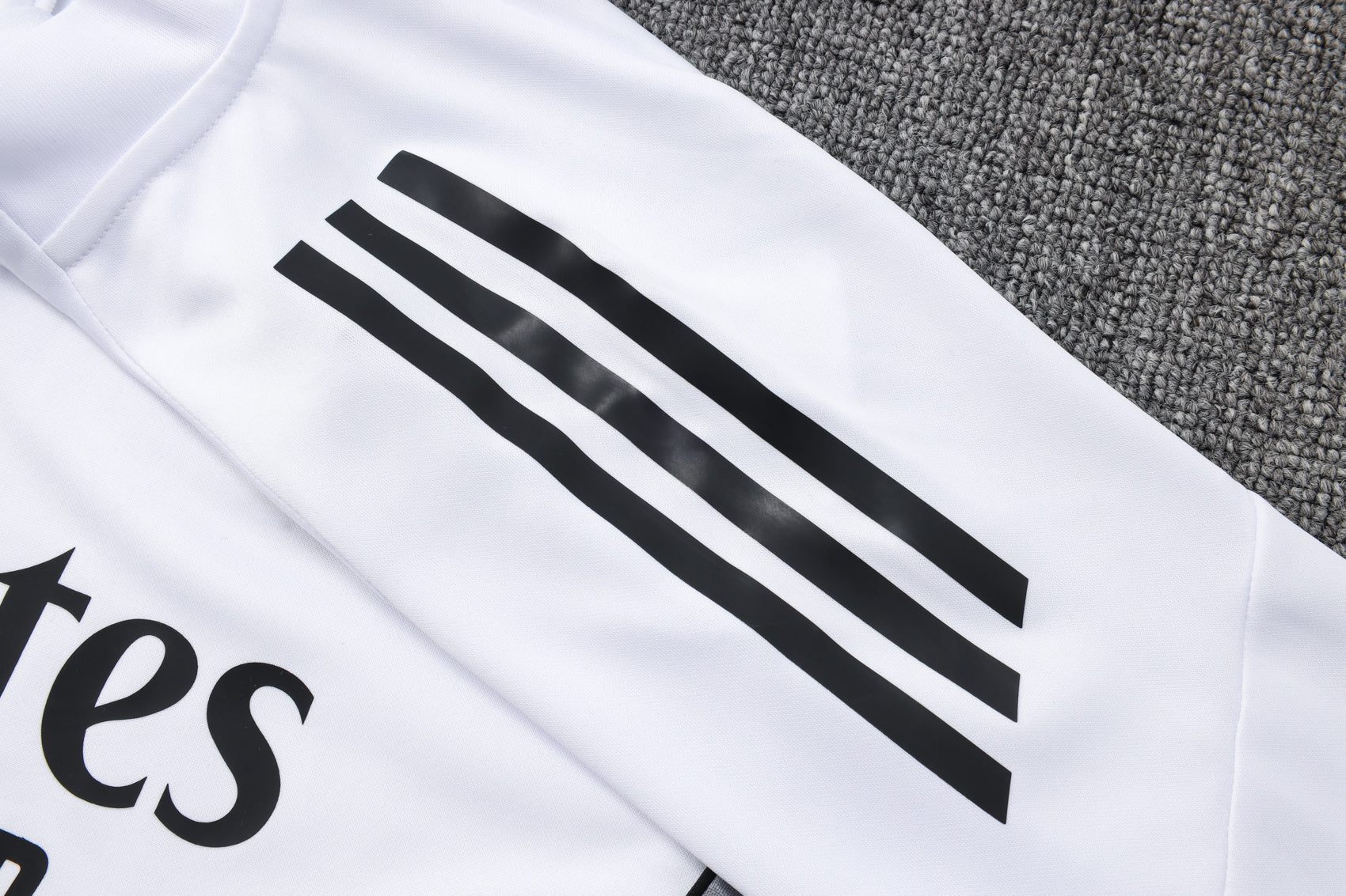 Men’s Real Madrid Training Tracksuit White/Grey