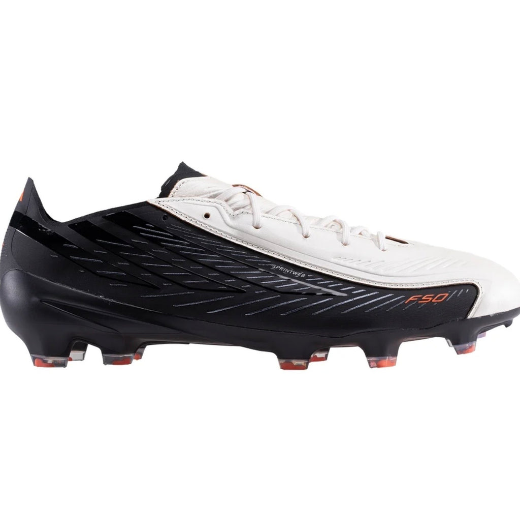 adidas F50 Hyperfast Elite L Tech FG Firm Ground Soccer Cleat
Zero Metallic/Core Black/Solar Orange