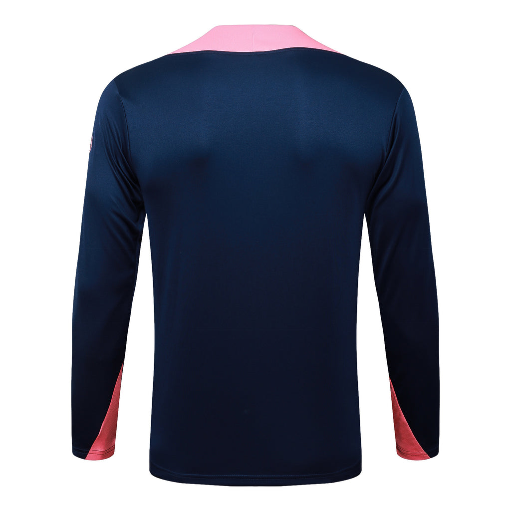 Men’s FC Barcelona Training Tracksuit Blue/Pink