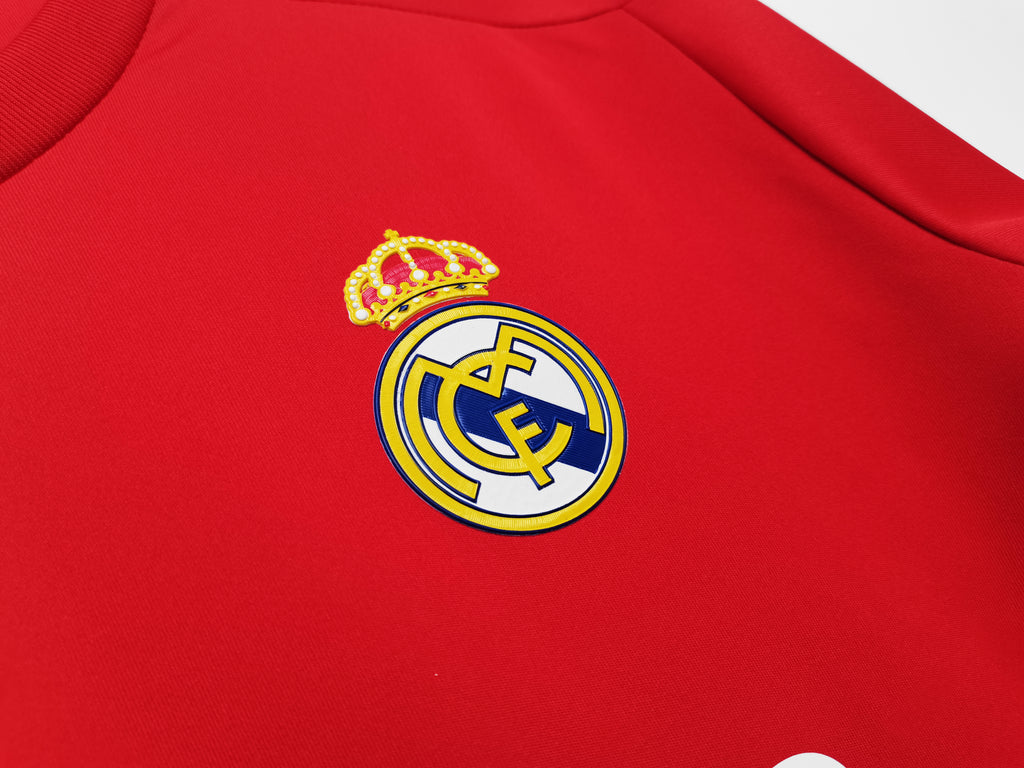 Men’s Real Madrid 2011 Long Sleeve Third Jersey Retro