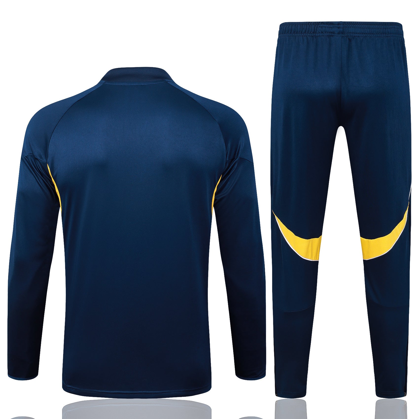 Men’s Boca Jrs Training Tracksuit Navy Blue/Yellow