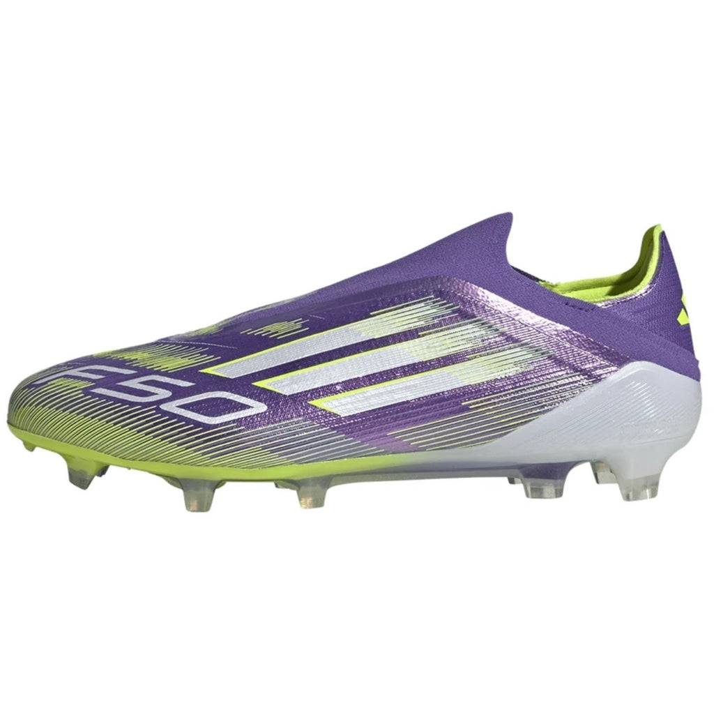 adidas F50 Elite LL FG Firm Ground
Soccer Cleat
Purple Rush/White/Lucid Lemon