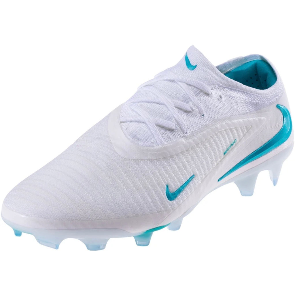 Nike Phantom 6 Elite Low FG Firm Ground Soccer Cleat                     White/Dusty Cactus/White
