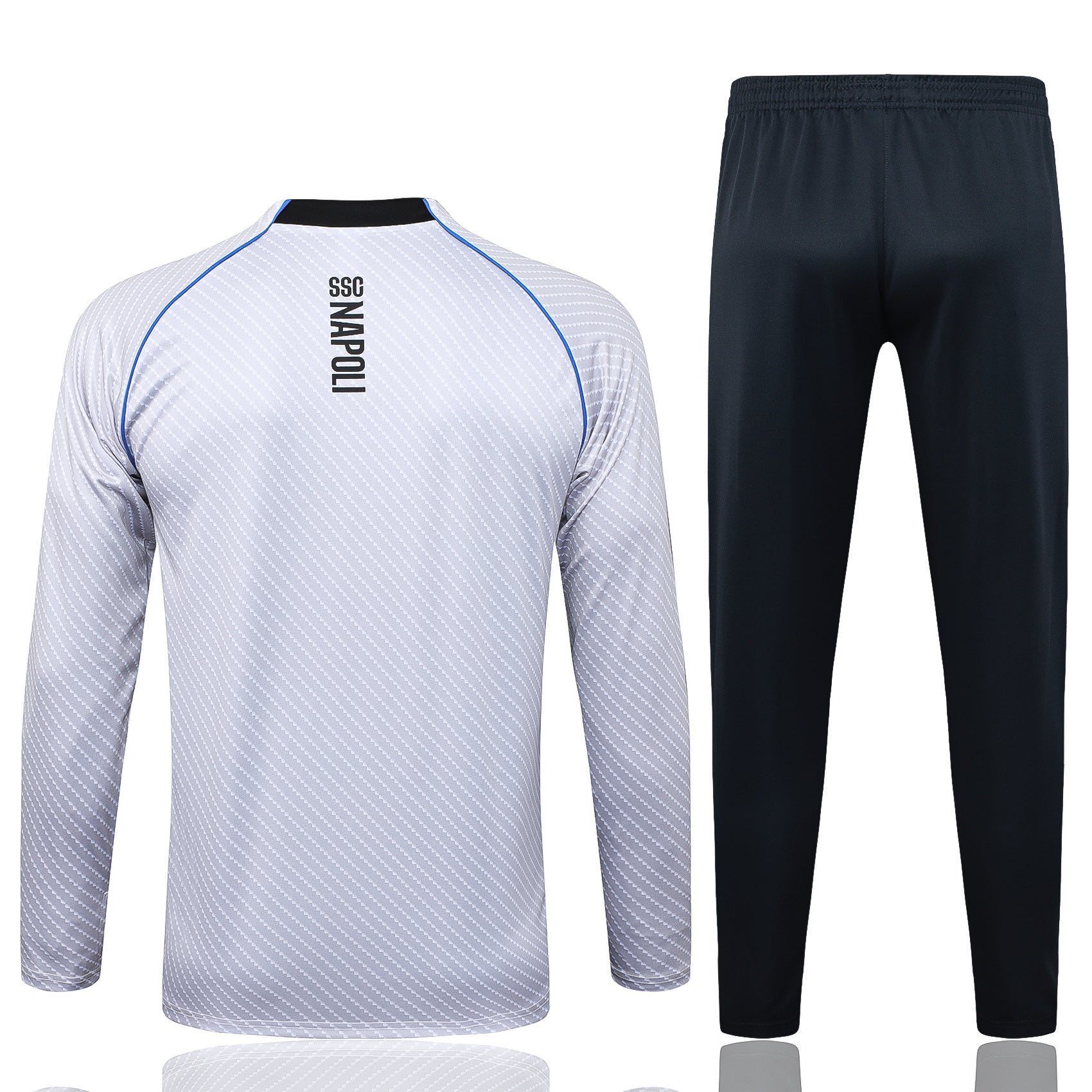 Men’s SSC Napoli Training Tracksuit White/Blue