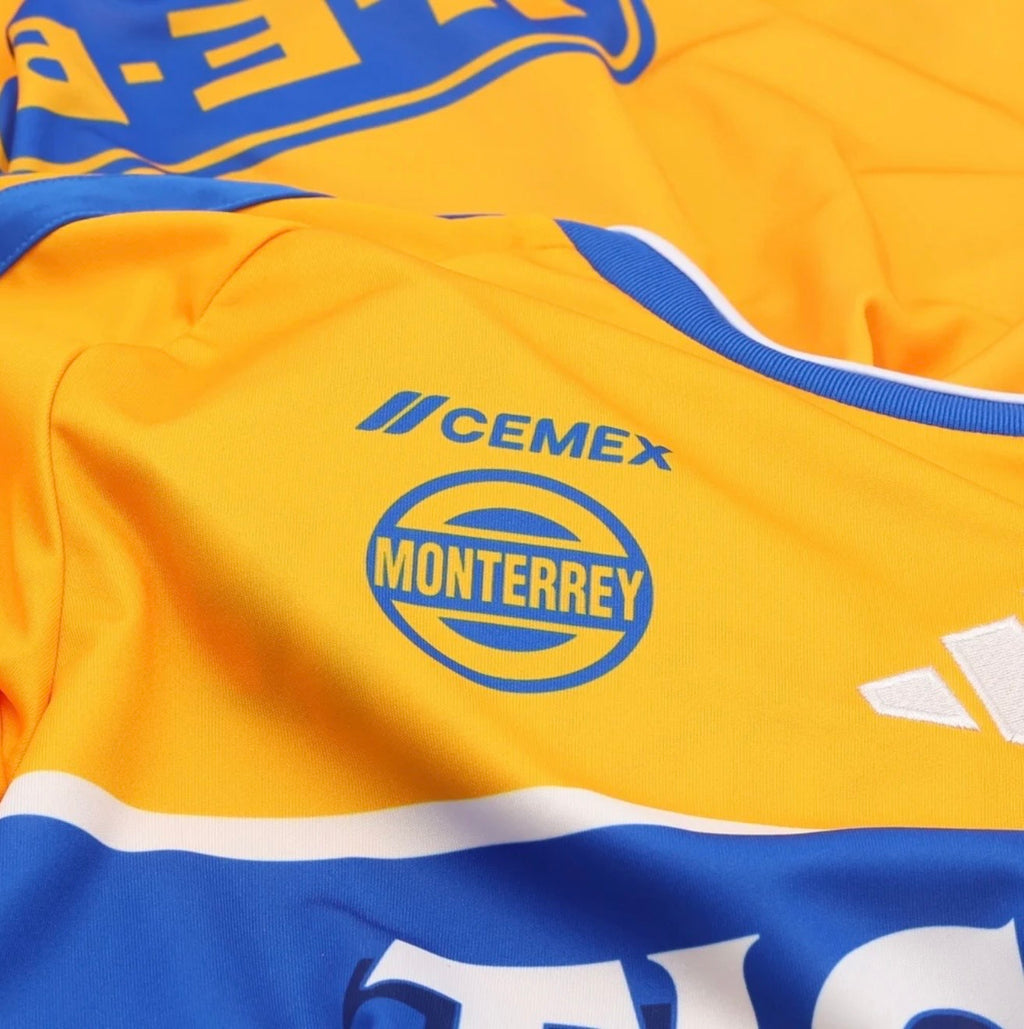 Men's Replica adidas Tigres Home
Jersey 26/27