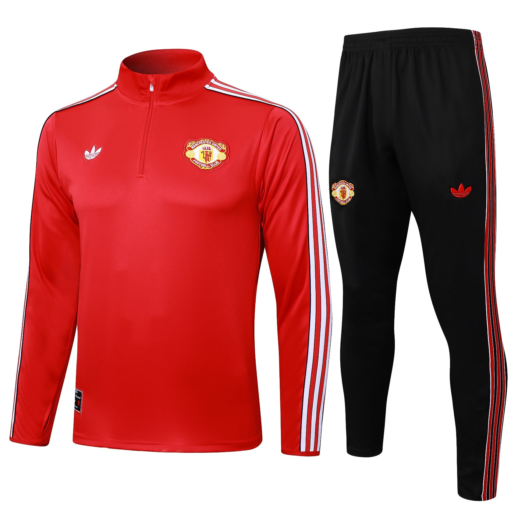 Men’s Manchester United Training Tracksuit Red/Black