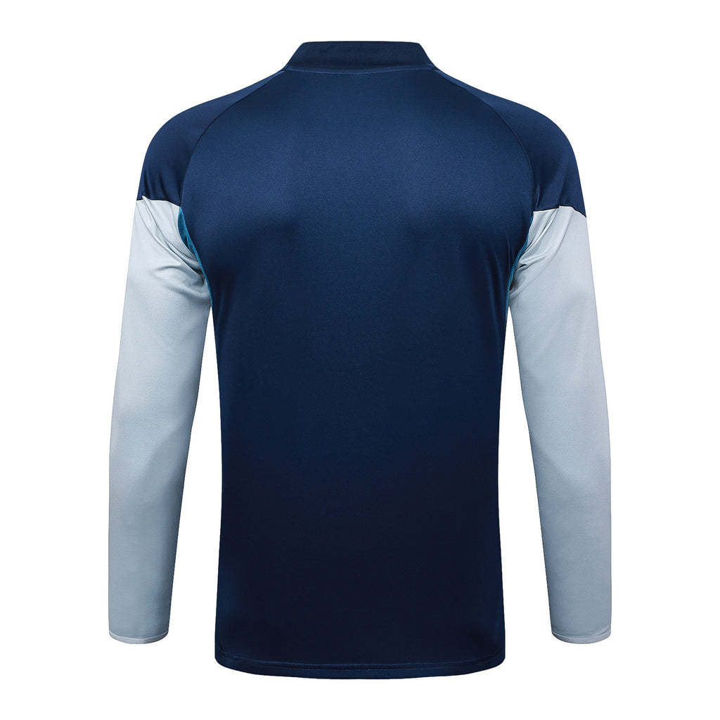 Men’s Arsenal FC Training Tracksuit Navy Blue/White