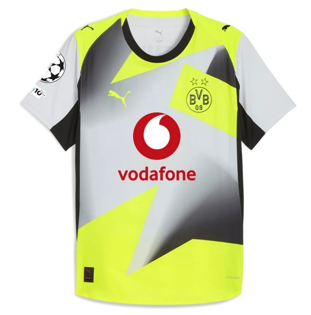 Men's Borussia Dortmund 25/26 Away Jersey UCL Player Version