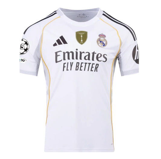 Real Madrid 25/26 Home CL Player Version