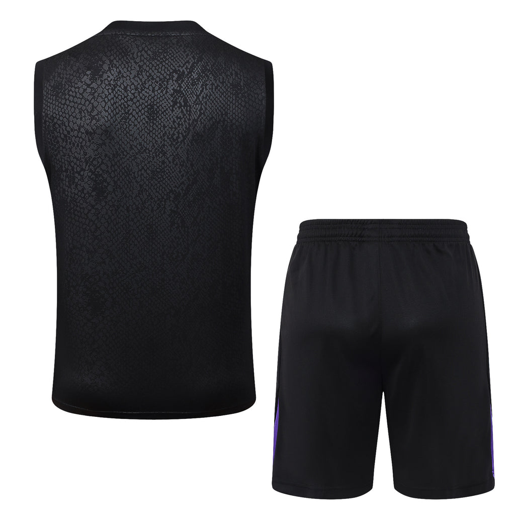 Men’s FC Barcelona 25/26 Training Vest Black/Purple