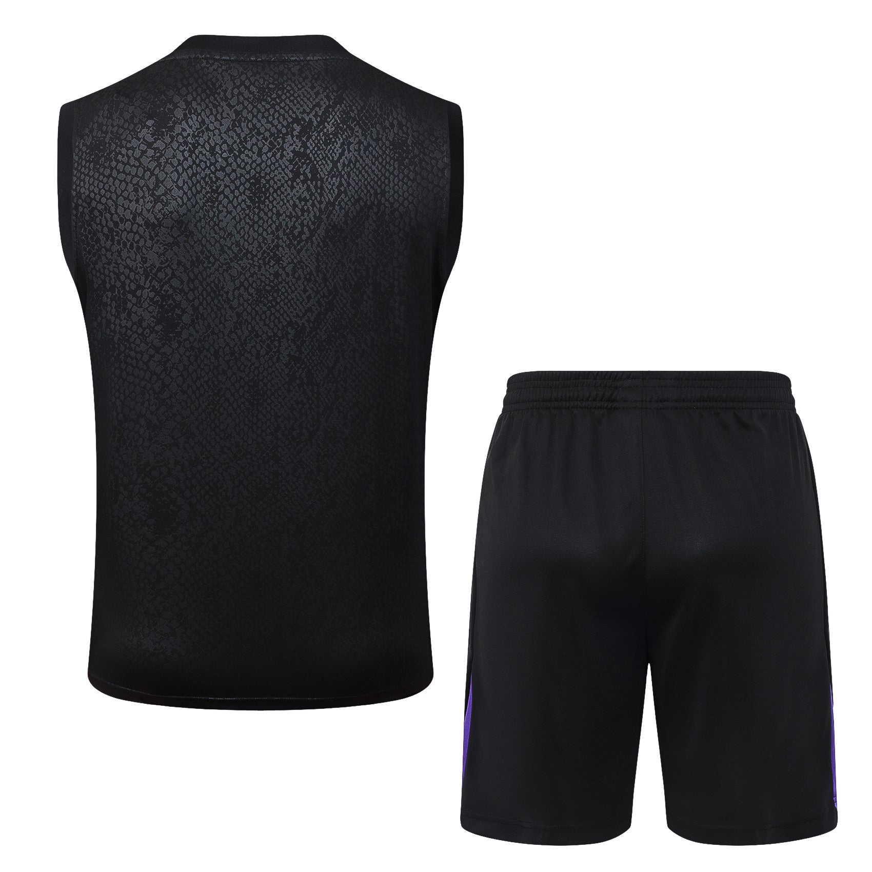 Men’s FC Barcelona 25/26 Training Vest Black/Purple