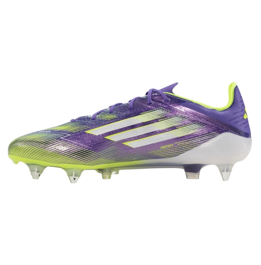 adidas F50 Elite SG Soft Ground Soccer
Cleat
Purple Rush/White/Lucid Lemon
