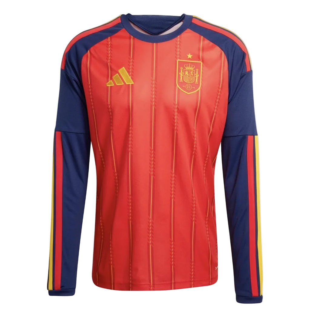 Men's Spain Long Sleeve
Home Jersey 2026 Fan Version