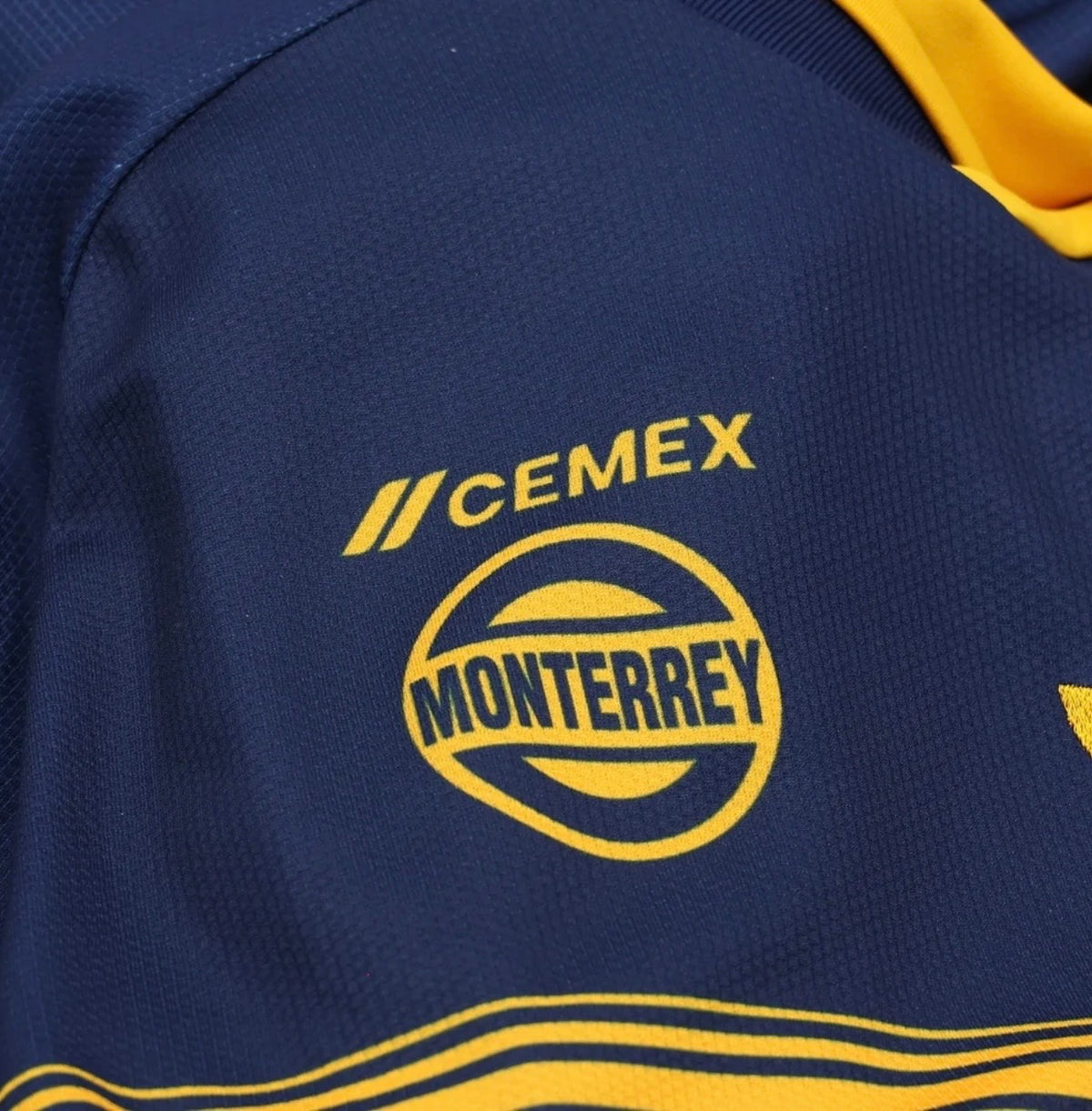 Men's Replica adidas Tigres Long Sleeve Away Jersey 26/27