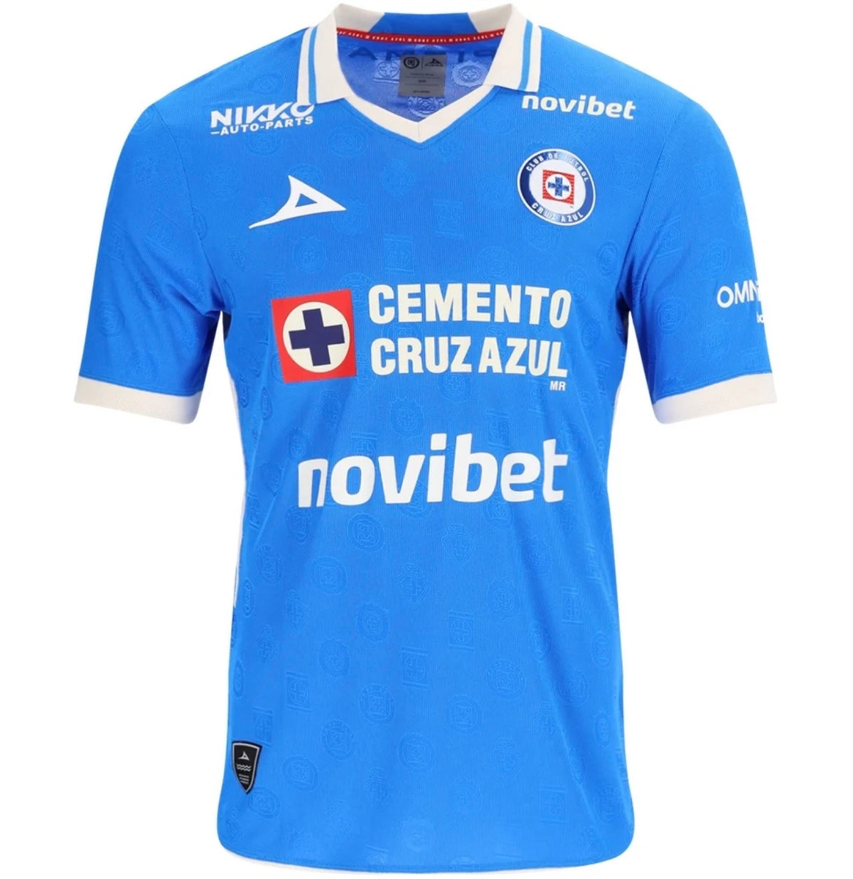 Men's Authentic Pirma Cruz Azul Home
Jersey 26/27