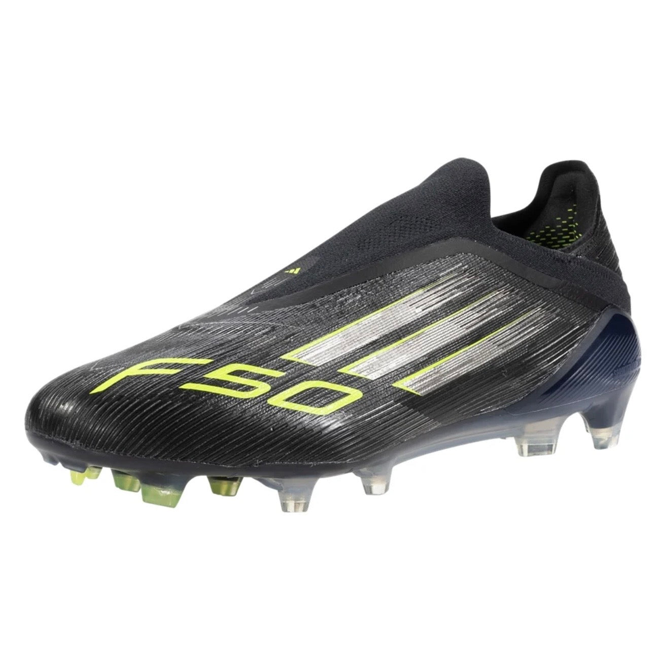 adidas F50 Elite LL FG Firm Ground
Soccer Cleat
Core Black/Iron Metallic/Lucid Lemon