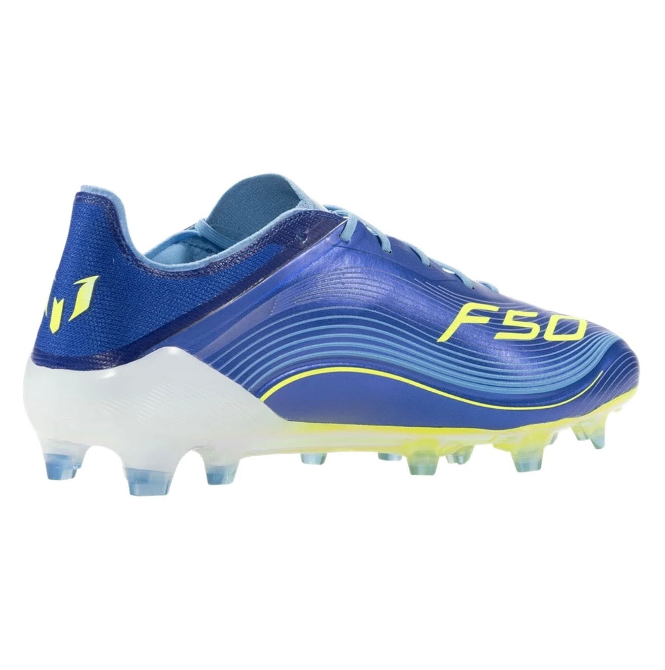 adidas F50 Elite Messi FG Firm Ground
Soccer Cleat
Team Royal Blue/Solar Yellow/Semi Blue Burst