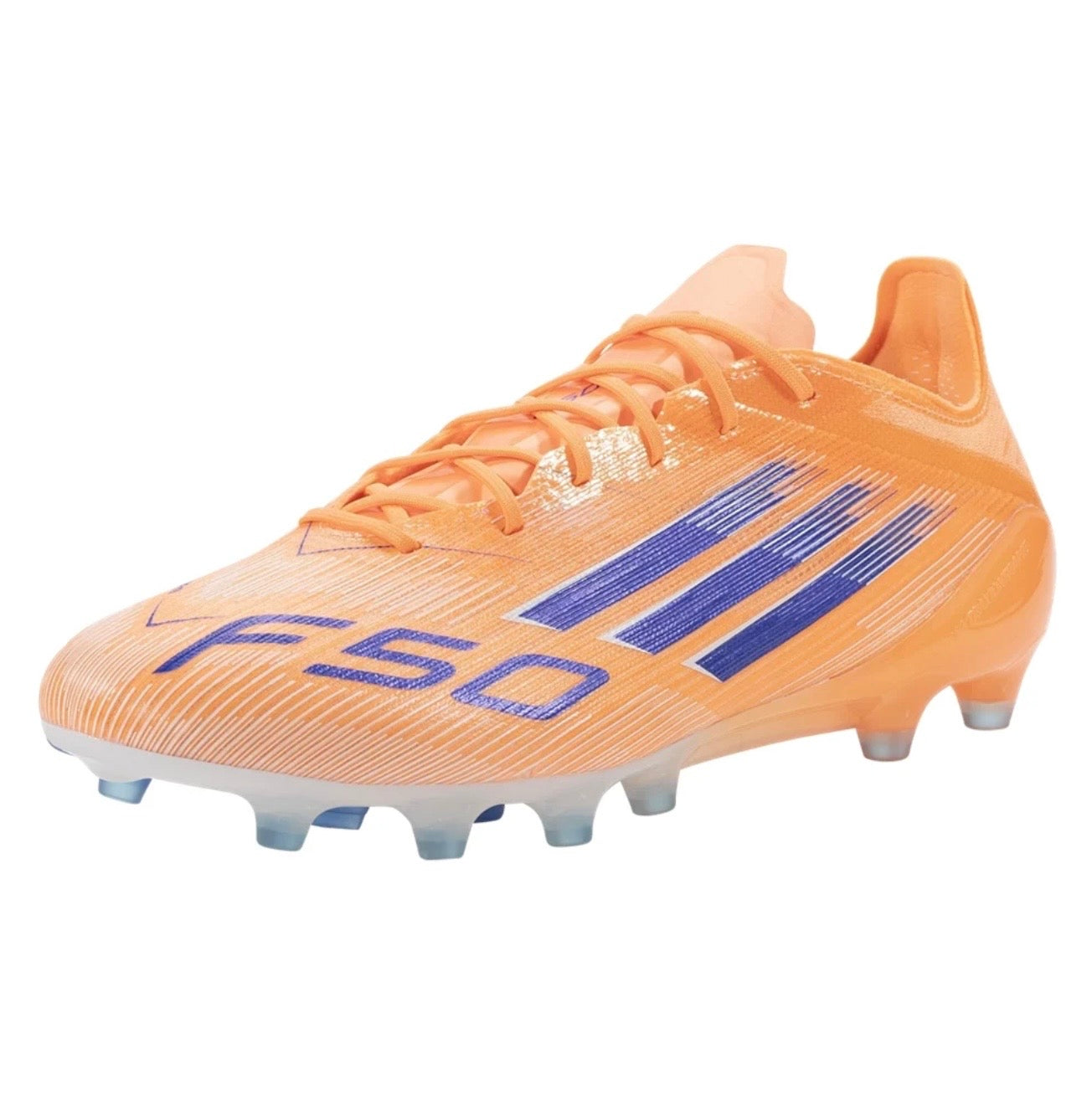 adidas F50 Elite AG Artificial Grass
Soccer Cleat
Beam Orange/Lucid Blue/White