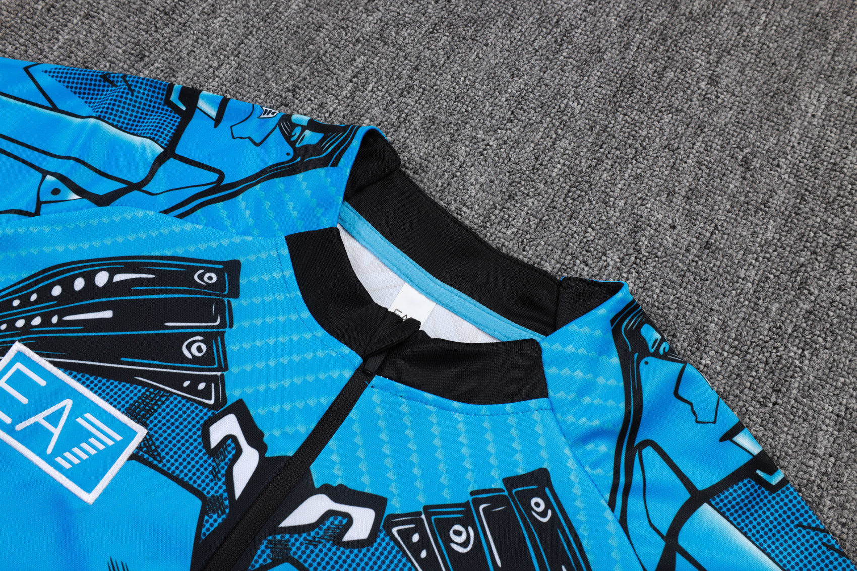 Men’s SSC Napoli Training Tracksuit Blue/Black