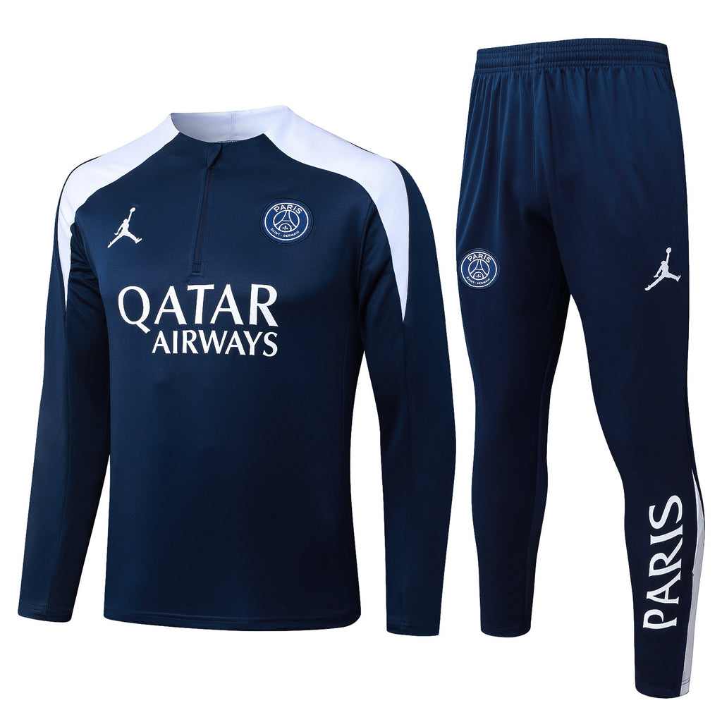Men’s Paris Saint-Germain Training Tracksuit Navy Blue/White