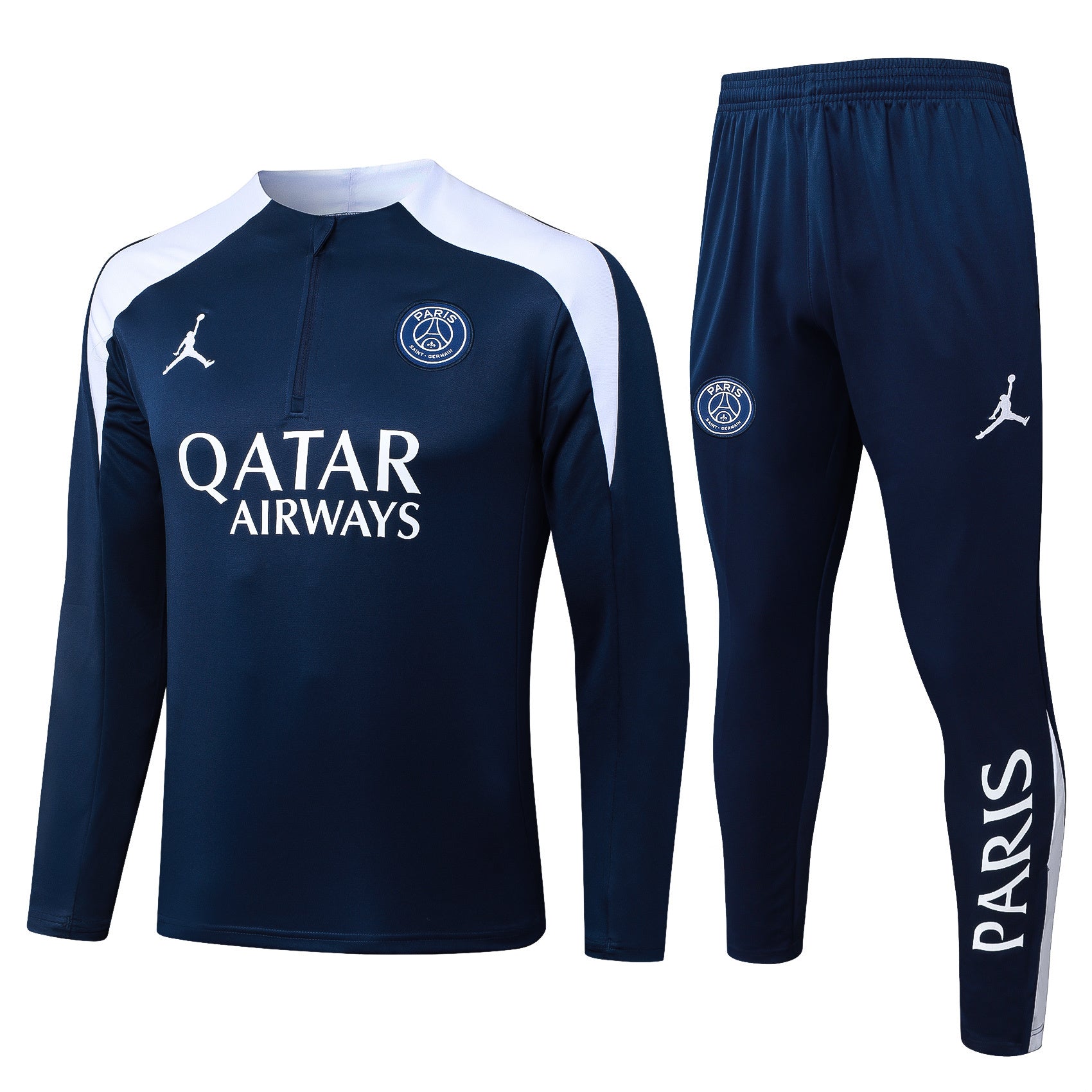 Men’s Paris Saint-Germain Training Tracksuit Navy Blue/White