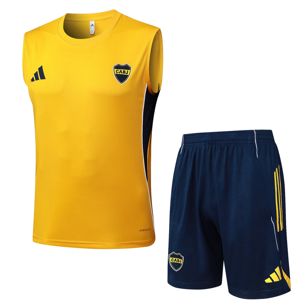 Men’s Boca Jrs 25/26 Training Vest Yellow/Blue