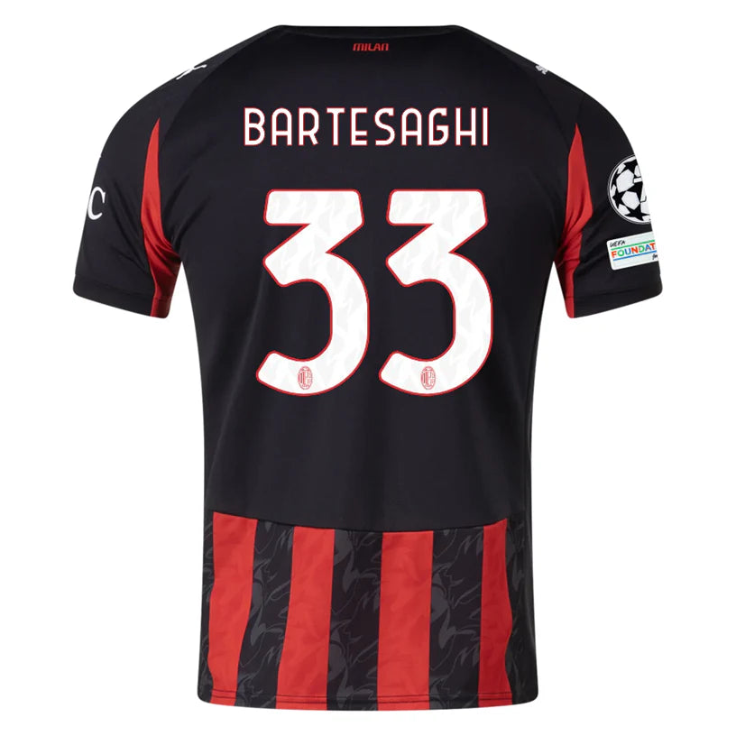 Men’s AC Milan 25/26 Home Jersey Player Version