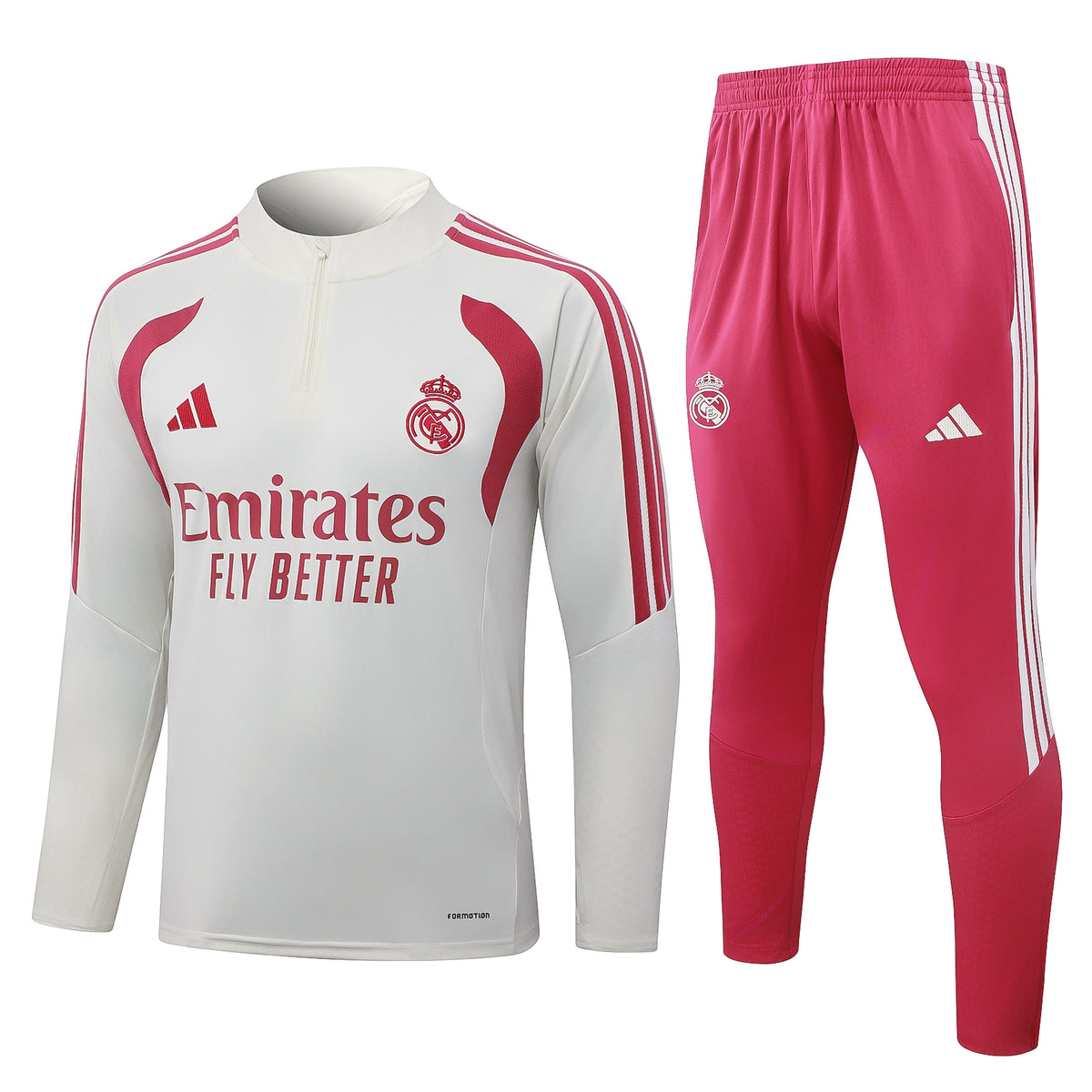 Real Madrid 26/27 Training Set - White-Pink