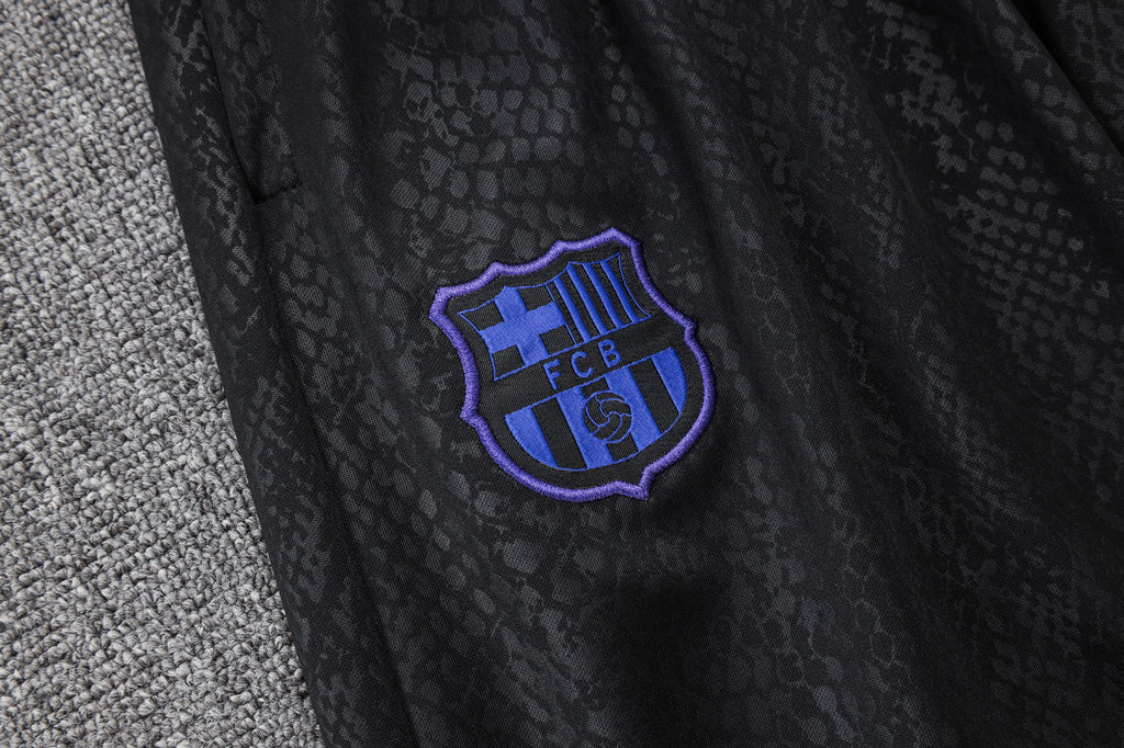 Men’s FC Barcelona Training Tracksuit Black/Purple