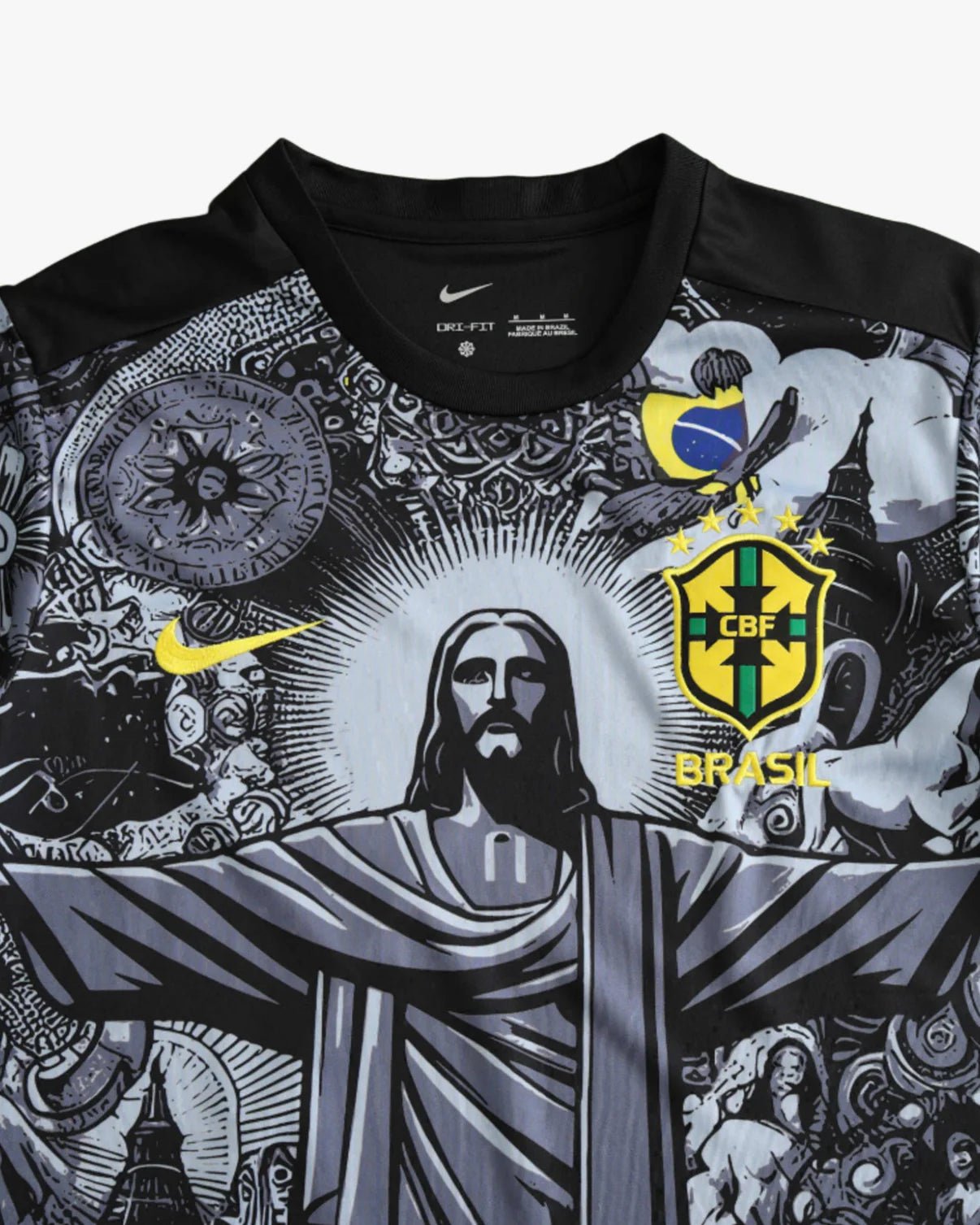 Men’s Brazil 2024 Jesus Special Jersey