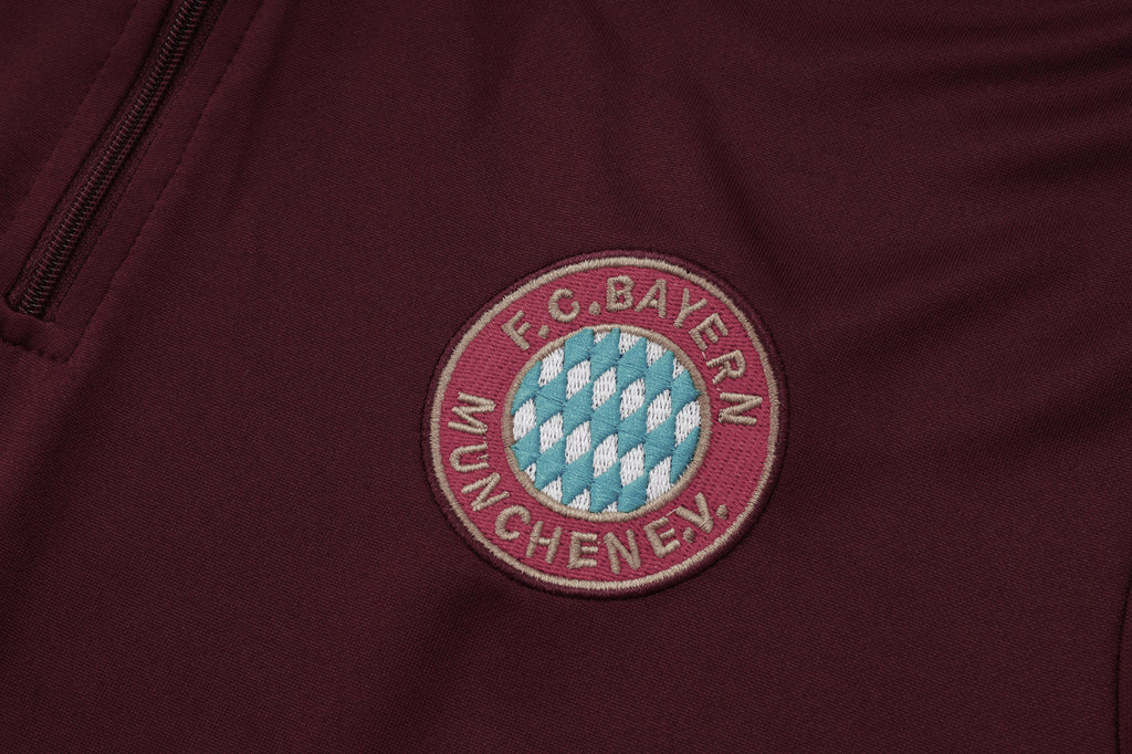 Men’s Bayern Munich Training Tracksuit Burgundy/Wine