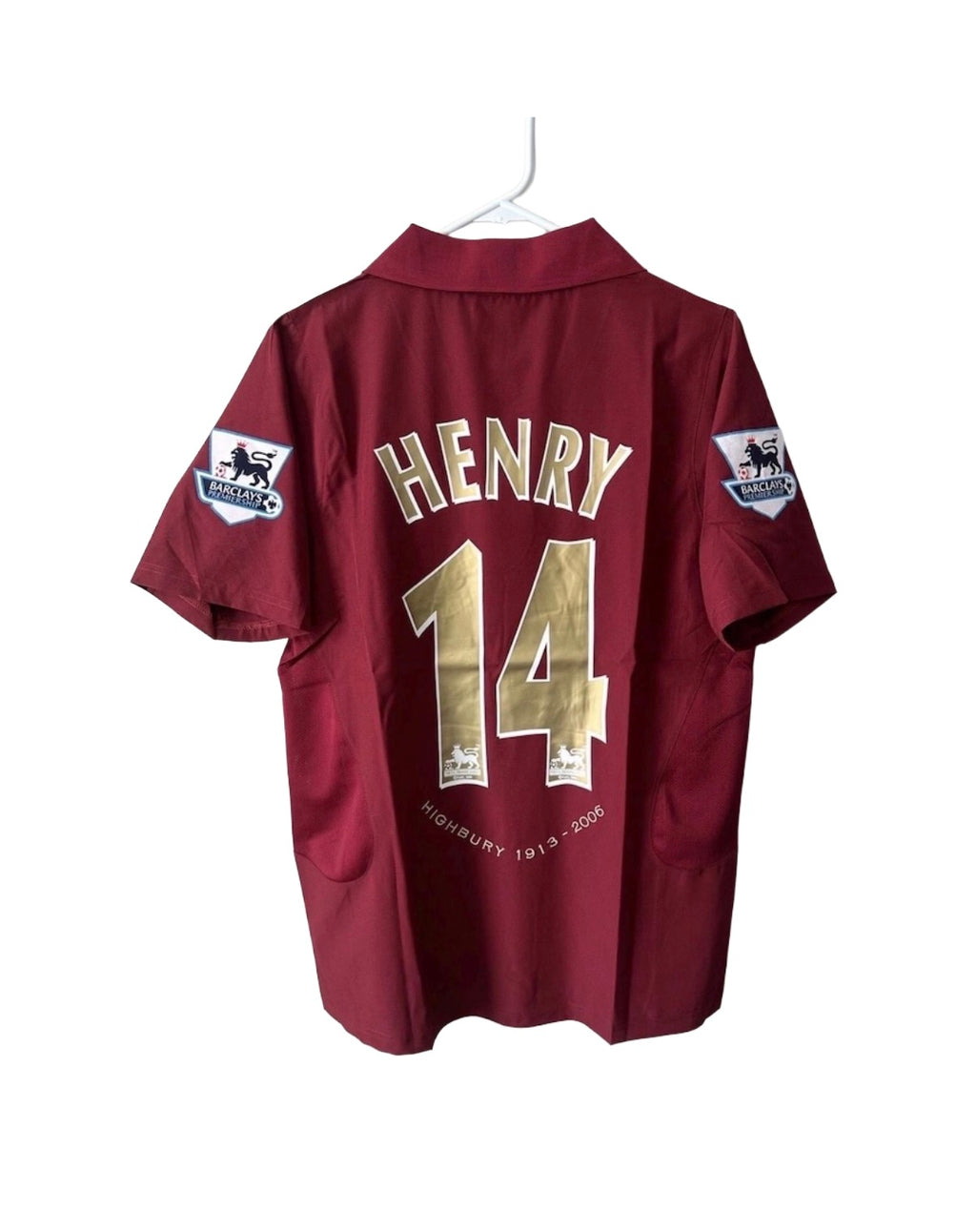 Men’s Arsenal 2005/06 Home Jersey Retro