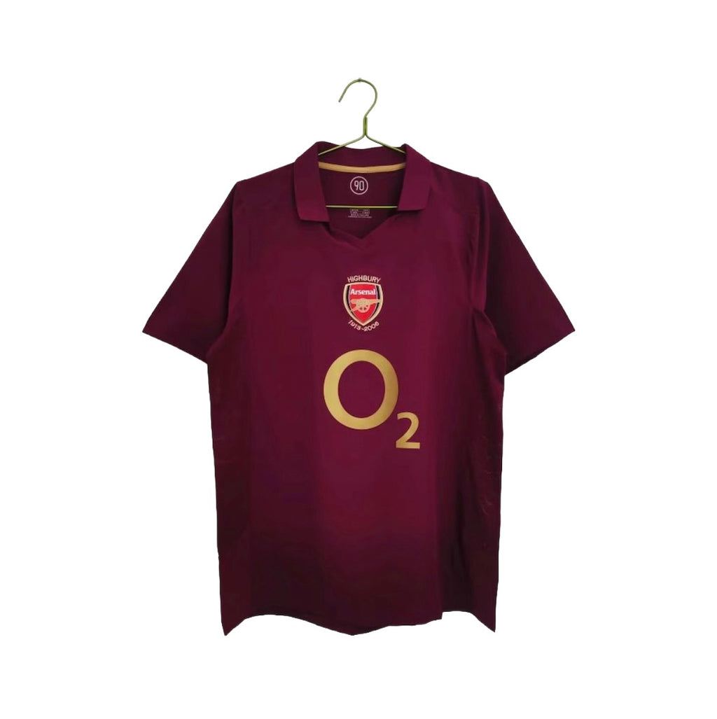 Men’s Arsenal 2005/06 Home Jersey Retro