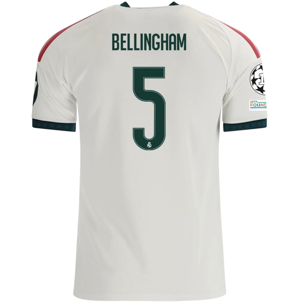 Men's Replica adidas Bellingham Real Madrid Home Jersey 26/27