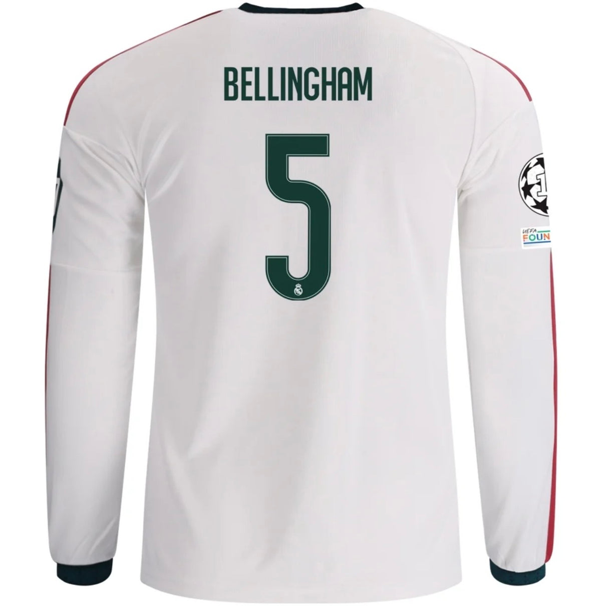 Men's Replica adidas Bellingham Real Madrid Home Jersey 26/27