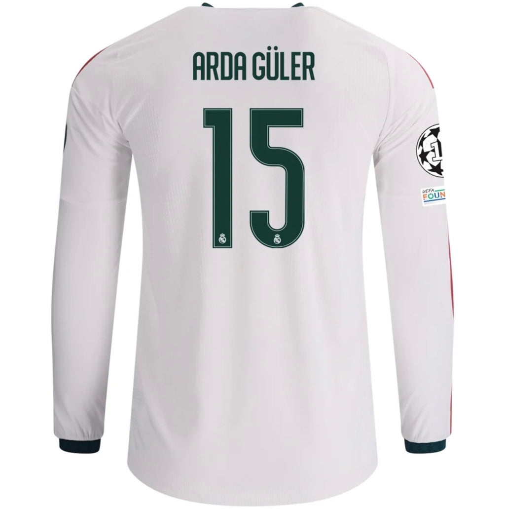 Men's Authentic adidas Arda Guler Real Madrid Home Jersey 26/27
