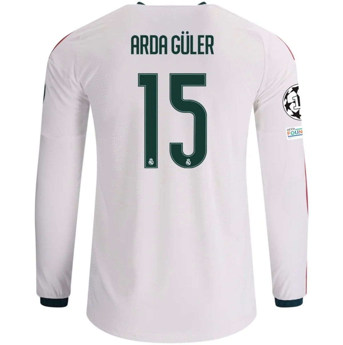 Men's Authentic adidas Arda Guler Real Madrid Home Jersey 26/27