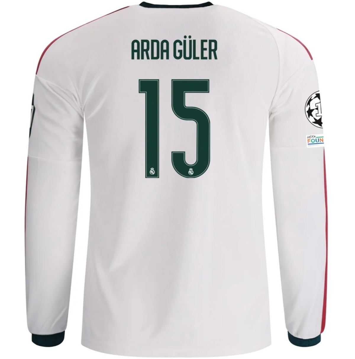 Men's Replica adidas Arda Guler Real Madrid Home Jersey 26/27
