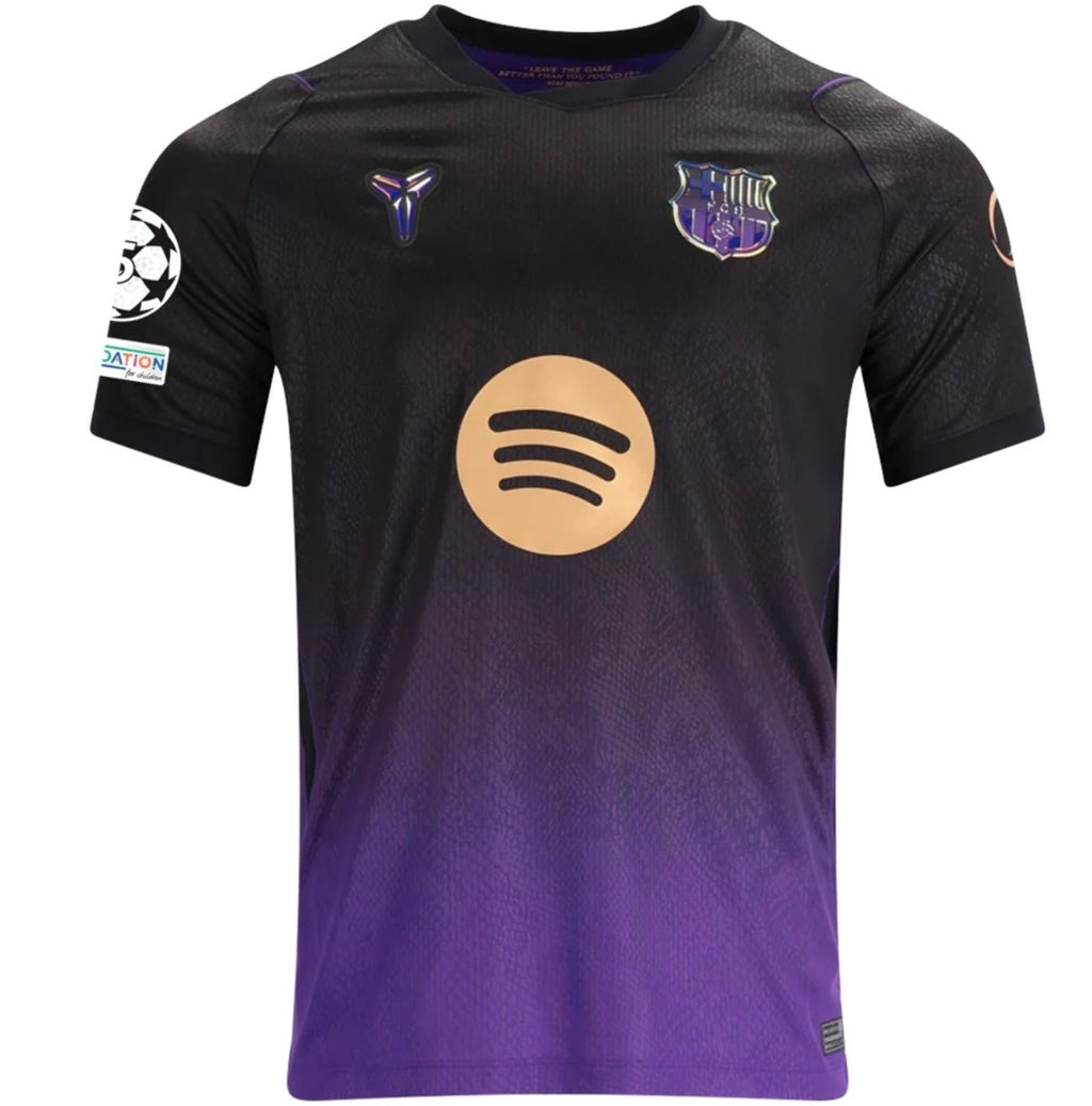 Men's Authentic Nike Raphinha Barcelona Away Jersey 26/27 - UCL