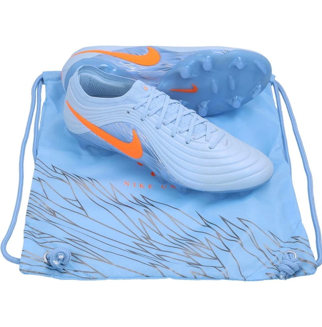 Nike Tiempo Maestro Elite NU4 FG Firm Ground Soccer Cleat                          Celestine Blue/Orange/White