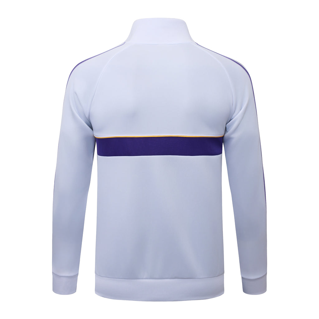 Real Madrid 26/27 adidas Originals Track Jacket & Pants Set – White/Purple