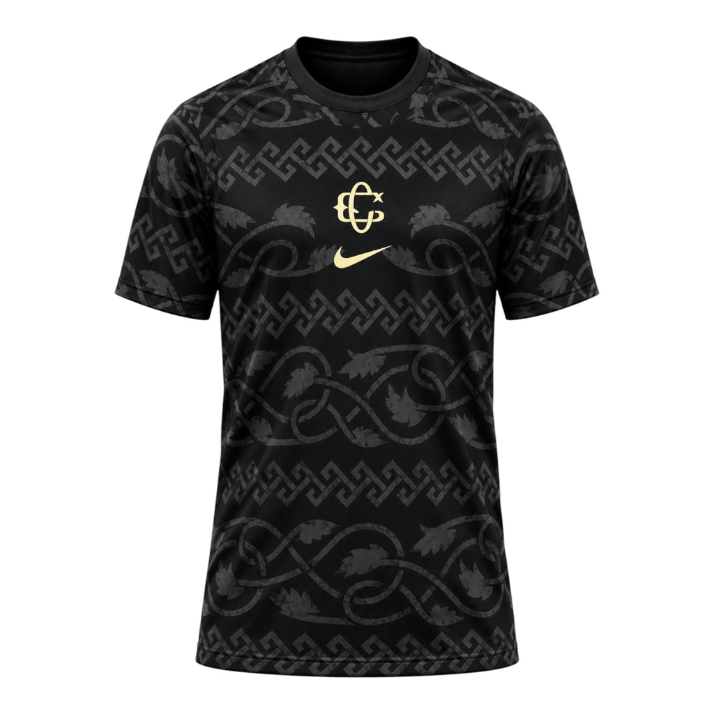 Chivas 26/27 Third Kit Pre-Match Jersey – Black/Gold