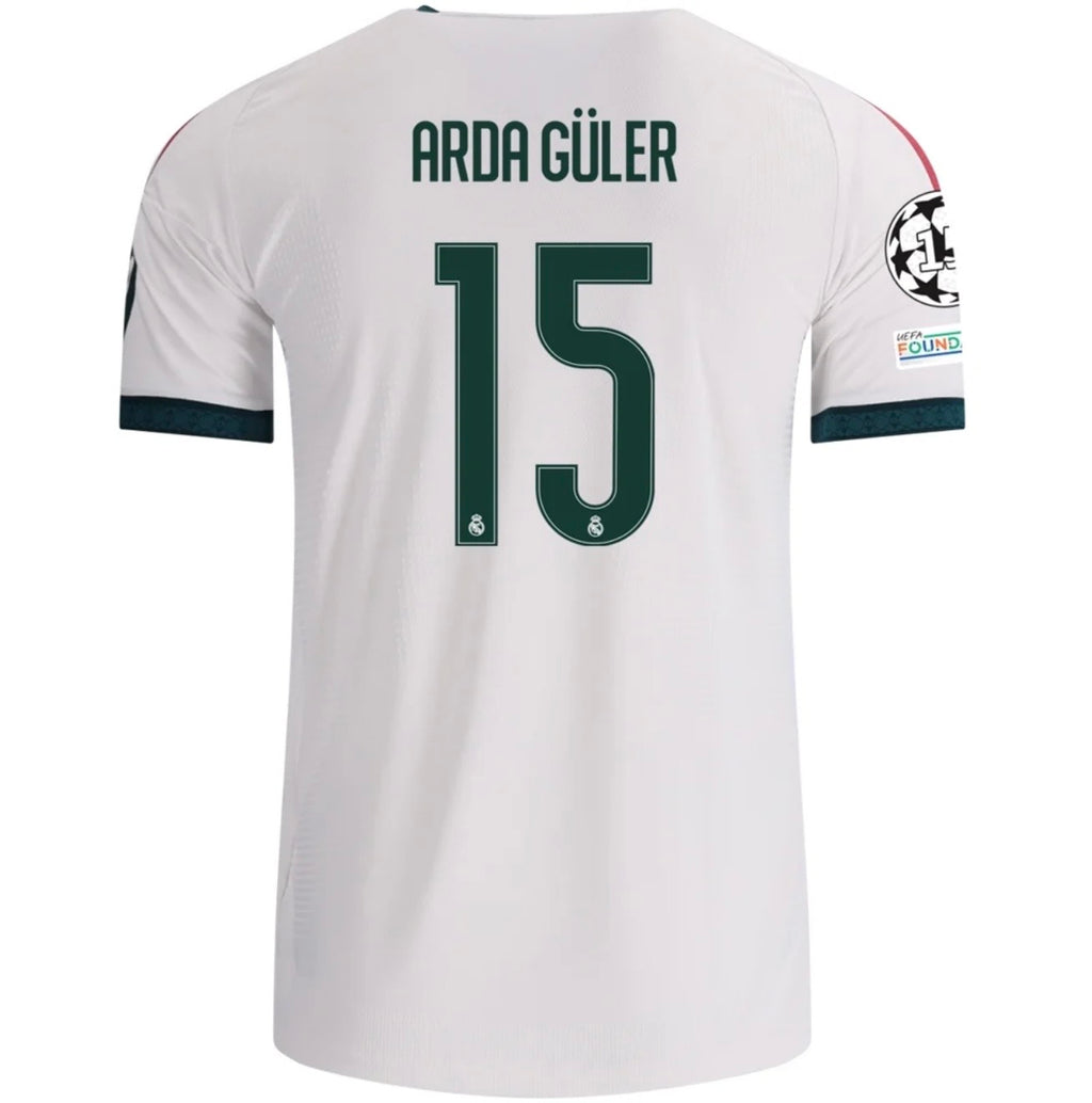 Men's Authentic adidas Arda Guler Real Madrid Home Jersey 26/27