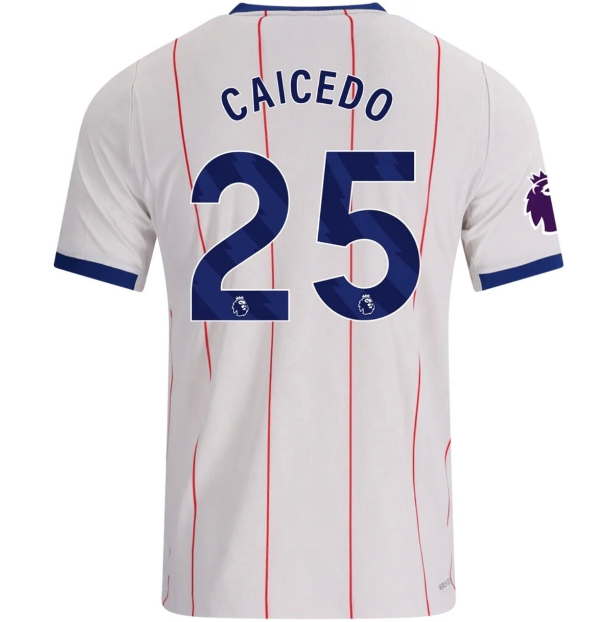 Men's Authentic Nike Caicedo Chelsea Third Sponsor Jersey 26/27