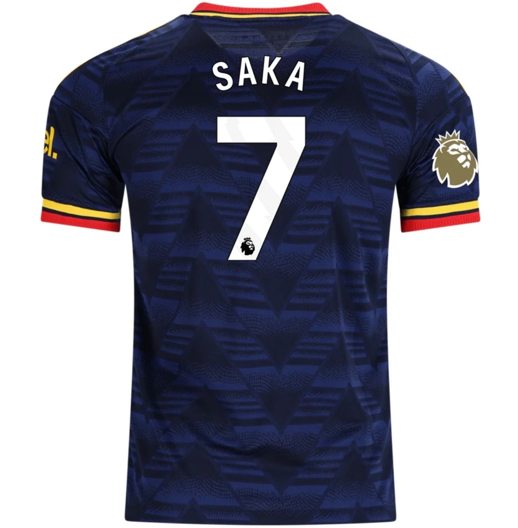 Men's Authentic adidas Saka Arsenal Away Jersey 26/27