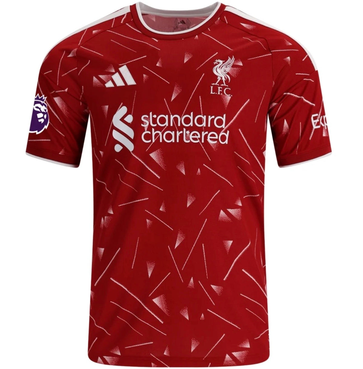 Men's Replica adidas Virgil Liverpool Home Jersey 26/27