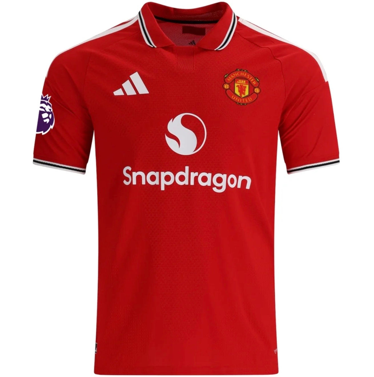 Men's Authentic adidas Zirkzee Manchester United Home Jersey 26/27